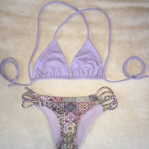 San Lorenzo Reversible Bikini Top & Bottoms